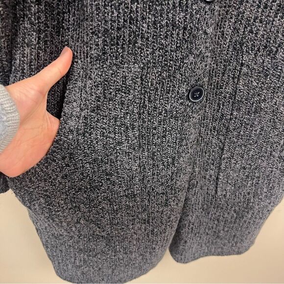 Jill Jill longline Gray Knit Cardigan Sz Sm - Picture 3 of 6